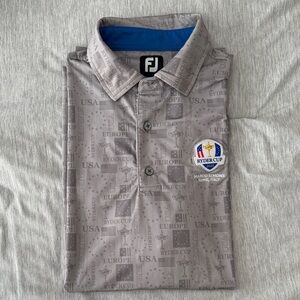 FootJoy Gray Ryder Cup 2023 Polo